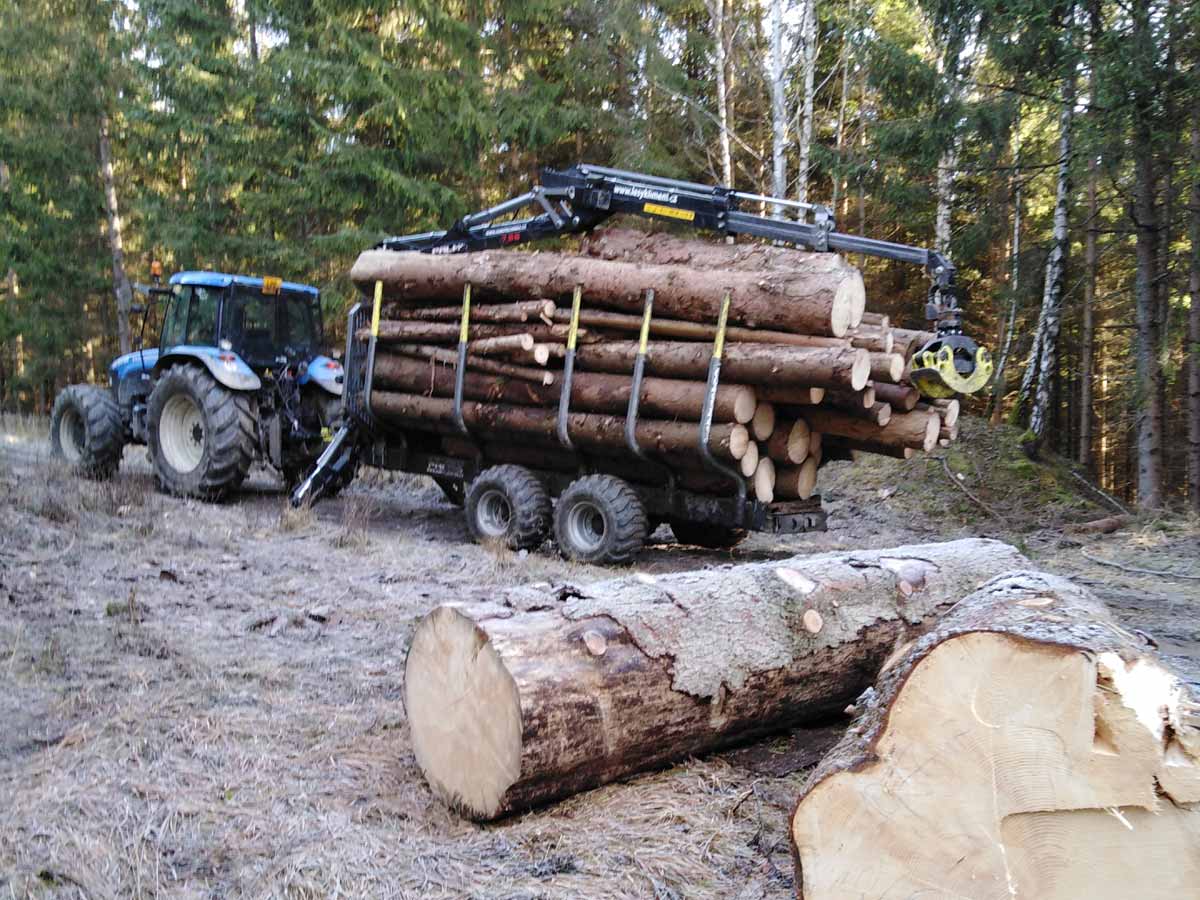 Přibližování dřeva